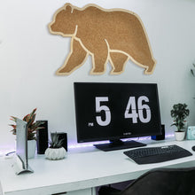 Load image into Gallery viewer, Cork Board Bear, Cork Board On The Wall