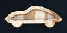 Load image into Gallery viewer, Wooden Piggy Bank Car (Large, Engraving)