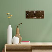 Load image into Gallery viewer, Big Wall Clock, Wood Rectangular Wall Clock