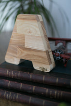 Load image into Gallery viewer, Wooden Piggy Bank Letter  (Small, A-Z, Engraving)