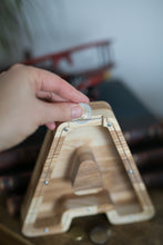 Load image into Gallery viewer, Wooden Piggy Bank Letter  (Small, A-Z, Engraving)