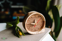 Load image into Gallery viewer, Wooden Clock - Wooden  Desk Clock