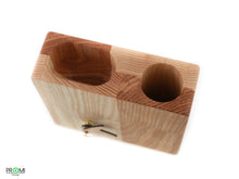 Load image into Gallery viewer, Wooden Desk Organizer - Wooden Desk Organizer With Clock