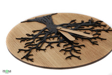 Load image into Gallery viewer, Wall Clock - Wood And Acrylic Glass Wall Clock