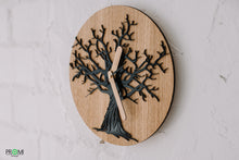 Load image into Gallery viewer, Wall Clock - Wood And Acrylic Glass Wall Clock