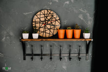 Load image into Gallery viewer, Wall clock - Wood And Acrylic Glass Wall Clock