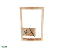 Load image into Gallery viewer, Wooden Clock - Wooden Desk Clock