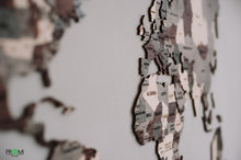 Load image into Gallery viewer, Wooden World Map - Wooden Wall Word Map Multicolored