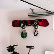 Load image into Gallery viewer, Board rack - snowboard surfboard skateboard wall rack