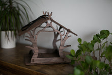 Load image into Gallery viewer, Wooden bird feeder "Birch Tree"