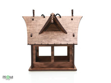 Load image into Gallery viewer, Wooden bird feeder "House"