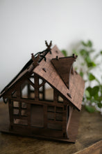 Load image into Gallery viewer, Wooden bird feeder &quot;House&quot;