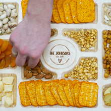 Load image into Gallery viewer, Snacks Tray Board - Wooden Food Tray