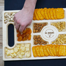 Load image into Gallery viewer, Snacks Tray Board - Wooden Food Tray