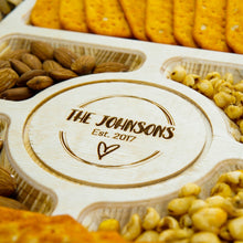 Load image into Gallery viewer, Snacks Tray Board - Wooden Food Tray