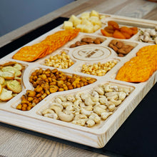 Load image into Gallery viewer, Snacks Tray Board - Wooden Food Tray