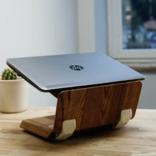 Load image into Gallery viewer, Tablet Stand - Wooden Tablet Stand