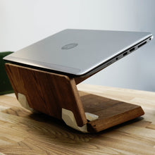 Load image into Gallery viewer, Tablet Stand - Wooden Tablet Stand