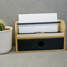 Load image into Gallery viewer, Wooden Organizer - Desk Organizer, Entryway organizer