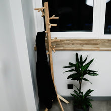 Load image into Gallery viewer, Standing Hanger - Standing Wood Clothes Hanger