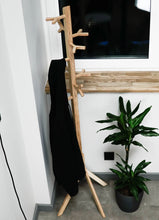 Load image into Gallery viewer, Standing Hanger - Standing Wood Clothes Hanger