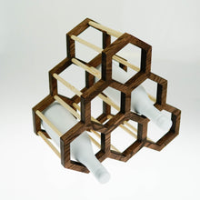 Load image into Gallery viewer, Wine Rack - Wooden Wine Rack 6 Slots