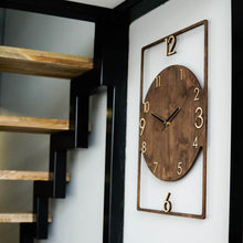 Load image into Gallery viewer, Big Wooden Wall Clock