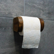 Load image into Gallery viewer, Toilet paper holder - wooden toiler paper holder