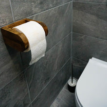 Load image into Gallery viewer, Toilet paper holder - wooden toiler paper holder