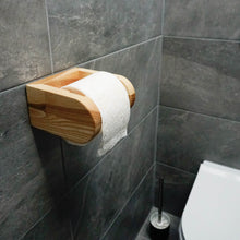 Load image into Gallery viewer, Toilet paper holder - wooden toiler paper holder