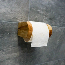 Load image into Gallery viewer, Toilet paper holder - wooden toiler paper holder
