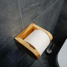 Load image into Gallery viewer, Toilet paper holder - wooden toiler paper holder
