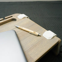Load image into Gallery viewer, Laptop Stand - Wooden Computer Table