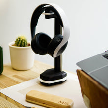 Load image into Gallery viewer, Headphones Stand - Wooden Headphones Stand