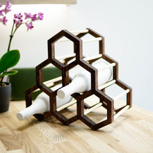 Load image into Gallery viewer, Wine Rack - Wooden Wine Rack 6 Slots