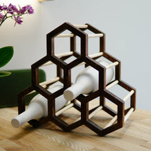Load image into Gallery viewer, Wine Rack - Wooden Wine Rack 6 Slots