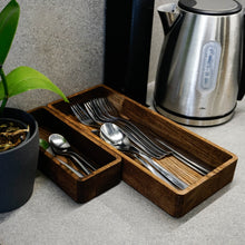 Load image into Gallery viewer, Cutlery Box - Wooden Kitchen Tools Box
