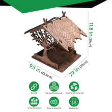 Load image into Gallery viewer, Wooden bird feeder &quot;Oak Tree&quot;