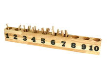 Load image into Gallery viewer, Counting Game - Wooden Count Learn Toy For Kids Easy