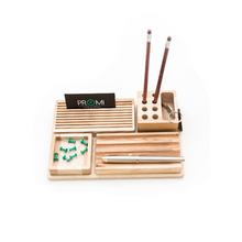 Load image into Gallery viewer, Wooden Desk Organizer - Desk Organizer