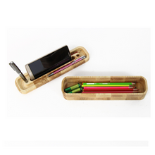 Load image into Gallery viewer, Wooden Desk Organizer - Wooden  Organizer / Box