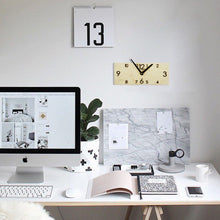 Load image into Gallery viewer, Wall Clock, Light Wooden Clock