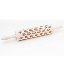 Load image into Gallery viewer, Rolling Pin - wooden rolling pin ( owls )