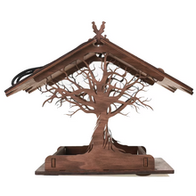 Load image into Gallery viewer, Wooden bird feeder "Oak Tree"