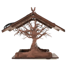 Load image into Gallery viewer, Wooden bird feeder &quot;Oak Tree&quot;