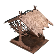 Load image into Gallery viewer, Wooden bird feeder "Oak Tree"