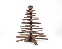 Load image into Gallery viewer, Wooden Christmas tree - wood ladder christmas tree