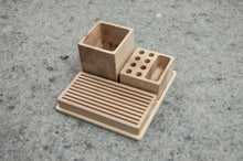 Load image into Gallery viewer, Desk Organizer - Wood Desk Organizer