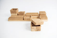 Load image into Gallery viewer, Desk Organizer - Cork Desk Organizer