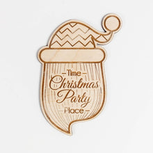 Load image into Gallery viewer, Christmas Invitation card- set of 10 invitations